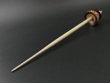 Load image into Gallery viewer, Teacup spindle in padauk and curly maple (&lt;font color=&quot;red&quot;&lt;b&gt;RESERVED&lt;/b&gt;&lt;/font&gt; for Mary)