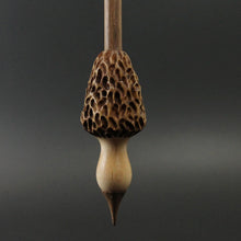 Load image into Gallery viewer, Mushroom support spindle in maple and walnut