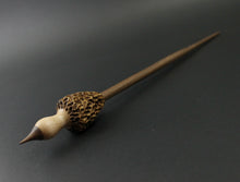 Load image into Gallery viewer, Mushroom support spindle in maple and walnut