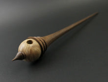 Load image into Gallery viewer, Birdhouse spindle in maple burl and walnut (&lt;font color=&quot;red&quot;&lt;b&gt;RESERVED&lt;/b&gt;&lt;/font&gt; for Linda)
