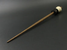 Load image into Gallery viewer, Snowman support spindle in holly, Indian ebony, and walnut