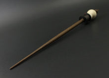 Load image into Gallery viewer, Snowman support spindle in holly, Indian ebony, and walnut