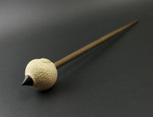 Load image into Gallery viewer, Sheep support spindle in holly and walnut