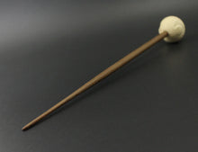 Load image into Gallery viewer, Sheep support spindle in holly and walnut