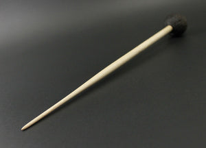 Sheep support spindle in Indian ebony and curly maple (<font color="red"<b>RESERVED</b></font> for Anne)