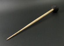 Load image into Gallery viewer, Sheep support spindle in Indian ebony and curly maple (&lt;font color=&quot;red&quot;&lt;b&gt;RESERVED&lt;/b&gt;&lt;/font&gt; for Alice)