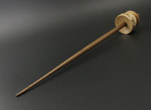 Load image into Gallery viewer, Teacup spindle in curly maple and walnut