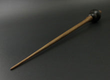 Load image into Gallery viewer, Bird bead spindle in Indian ebony and walnut