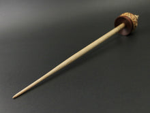 Load image into Gallery viewer, Cauldron spindle in padauk and curly maple