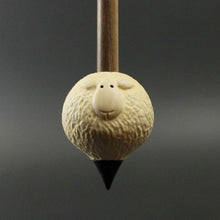 Load image into Gallery viewer, Sheep support spindle in holly and walnut