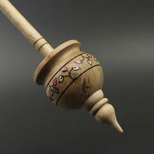 Load image into Gallery viewer, Cauldron spindle in maple burl and curly maple