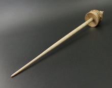 Load image into Gallery viewer, Cauldron spindle in maple burl and curly maple