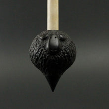 Load image into Gallery viewer, Sheep support spindle in Indian ebony and curly maple