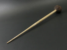 Load image into Gallery viewer, Sheep support spindle in walnut and curly maple