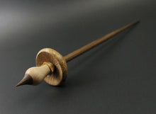 Load image into Gallery viewer, Mushroom support spindle in maple burl and walnut (&lt;font color=&quot;red&quot;&lt;b&gt;RESERVED&lt;/b&gt;&lt;/font&gt; for Jess)