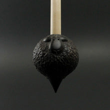 Load image into Gallery viewer, Sheep support spindle in Indian ebony and curly maple