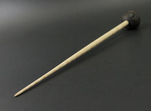 Load image into Gallery viewer, Sheep support spindle in Indian ebony and curly maple