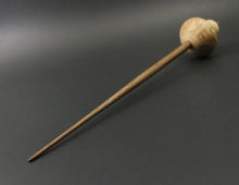 Load image into Gallery viewer, Mushroom support spindle in maple burl and walnut