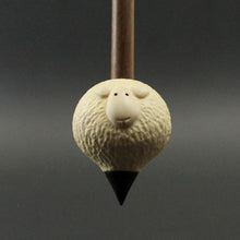 Load image into Gallery viewer, Sheep support spindle in holly and walnut