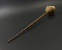 Load image into Gallery viewer, Mushroom support spindle in maple burl and walnut (&lt;font color=&quot;red&quot;&lt;b&gt;RESERVED&lt;/b&gt;&lt;/font&gt; for Phyllis)