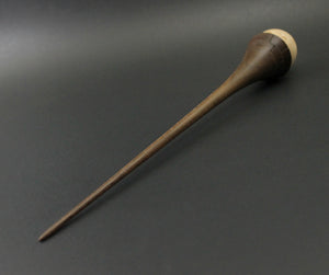 Birdhouse spindle in birdseye maple and walnut (<font color="red"<b>RESERVED</b></font> for Amberly)