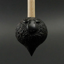 Load image into Gallery viewer, Sheep support spindle in Indian ebony and curly maple