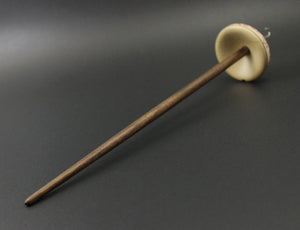 Drop spindle in holly and walnut (<font color="red"<b>RESERVED</b></font> for Diana)