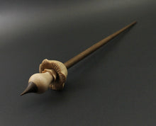 Load image into Gallery viewer, Mushroom support spindle in maple and walnut