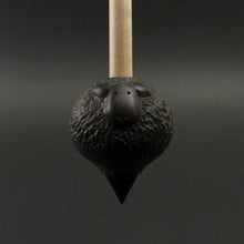 Load image into Gallery viewer, Sheep support spindle in Indian ebony and curly maple