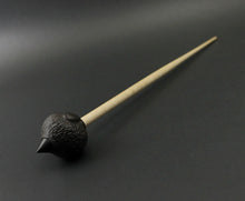 Load image into Gallery viewer, Sheep support spindle in Indian ebony and curly maple