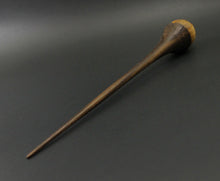 Load image into Gallery viewer, Birdhouse spindle in canarywood and walnut