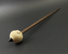 Load image into Gallery viewer, Sheep support spindle in holly and walnut