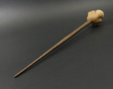 Load image into Gallery viewer, Mushroom support spindle in maple and walnut