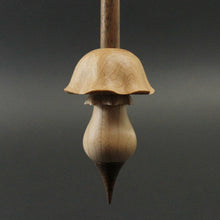 Load image into Gallery viewer, Mushroom support spindle in maple and walnut