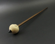 Load image into Gallery viewer, Sheep support spindle in holly and walnut