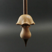 Load image into Gallery viewer, Mushroom support spindle in maple and walnut