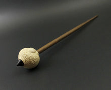 Load image into Gallery viewer, Sheep support spindle in holly and walnut