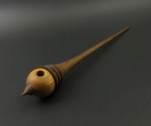 Load image into Gallery viewer, Birdhouse spindle in canarywood and walnut