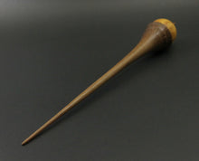 Load image into Gallery viewer, Birdhouse spindle in canarywood and walnut