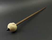 Load image into Gallery viewer, Sheep support spindle in holly and walnut