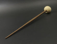 Load image into Gallery viewer, Sheep support spindle in holly and walnut