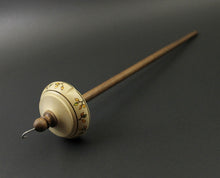 Load image into Gallery viewer, Drop spindle in holly and walnut