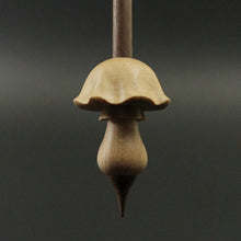 Load image into Gallery viewer, Mushroom support spindle in maple and walnut