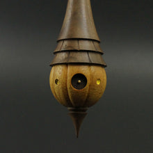 Load image into Gallery viewer, Wee folk spindle in osage orange and walnut