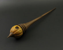 Load image into Gallery viewer, Wee folk spindle in osage orange and walnut