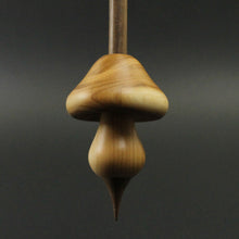 Load image into Gallery viewer, Mushroom support spindle in yew and walnut