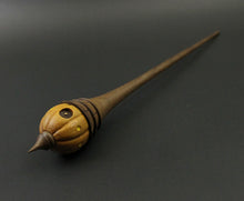 Load image into Gallery viewer, Wee folk spindle in osage orange and walnut