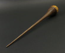 Load image into Gallery viewer, Wee folk spindle in osage orange and walnut