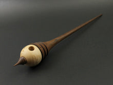 Load image into Gallery viewer, Birdhouse spindle in birdseye maple and walnut