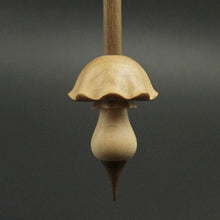 Load image into Gallery viewer, Mushroom support spindle in maple and walnut